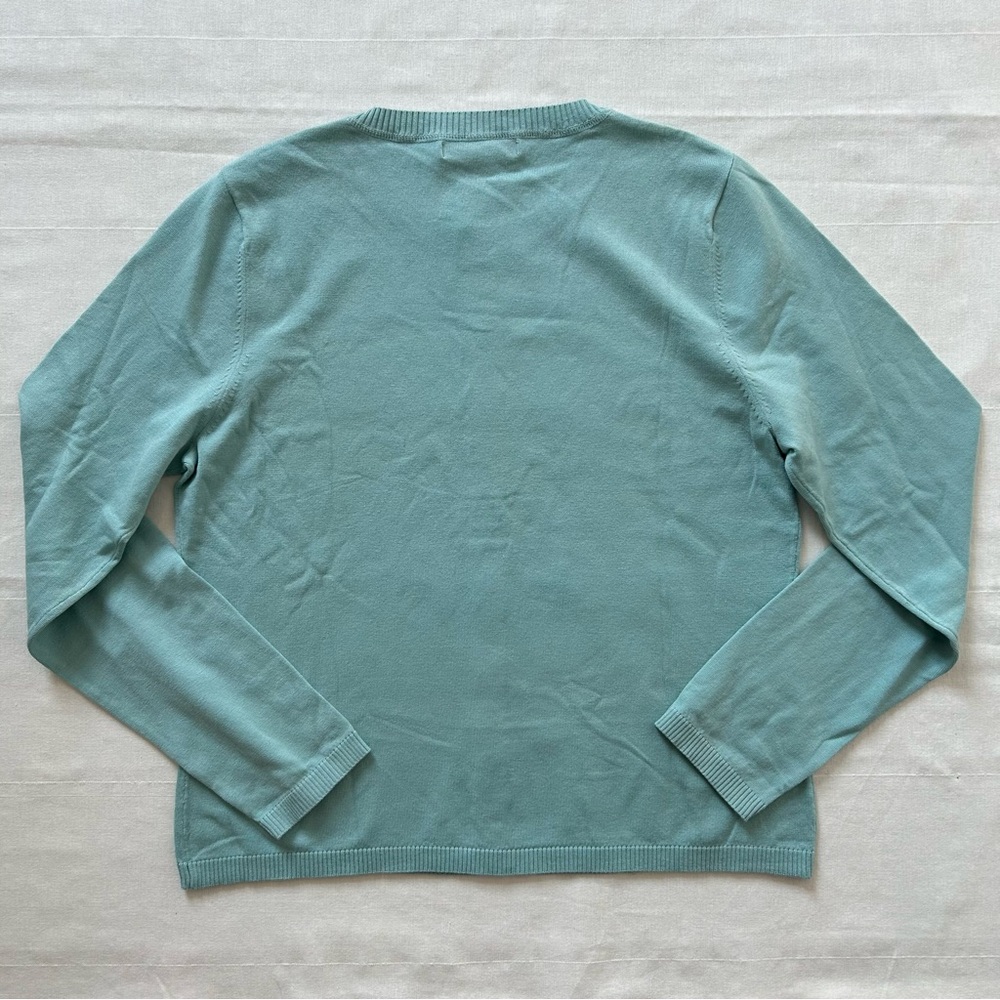 August Silk Light Blue Cardigan - Picture 5 of 5